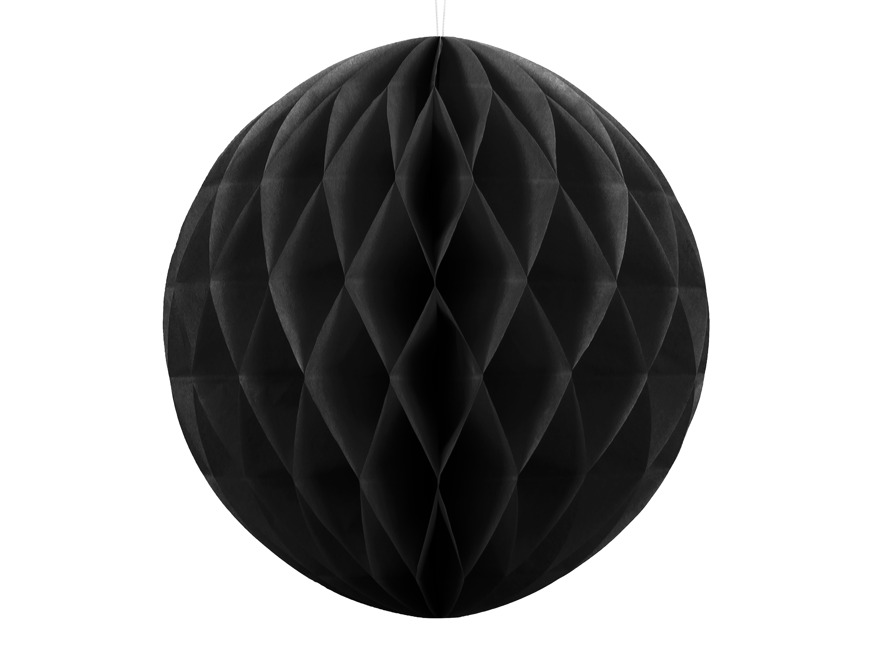 Decorațiune din hârtie Sferă  20cm, Neagră