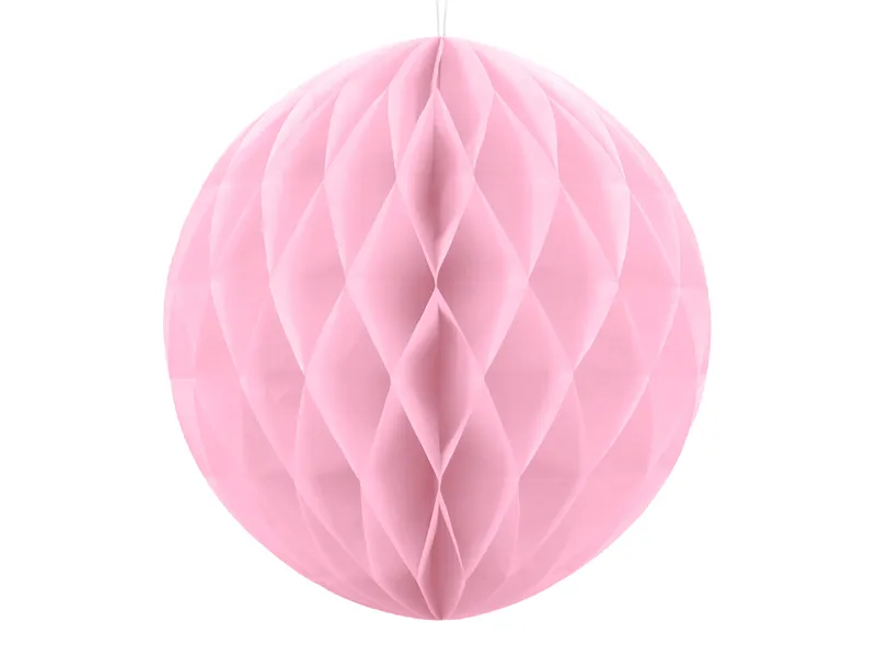 Decorațiune din hârtie Sferă  20cm, Roz