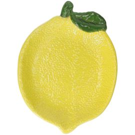 Farfurie Lemon Garden, 21x16 cm