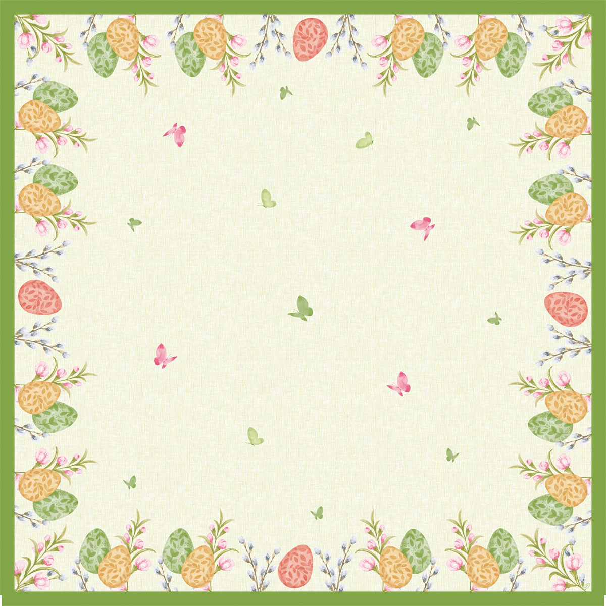Fata de masa non-textila Dunicel 84X84cm Joyful spring